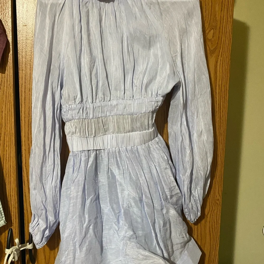 Zimmermann Lavender Mini Dress - Picture 3 of 5